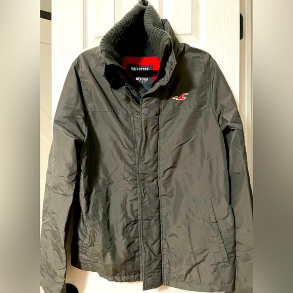 Hollister Boy’s Winter Jacket- Large Gray